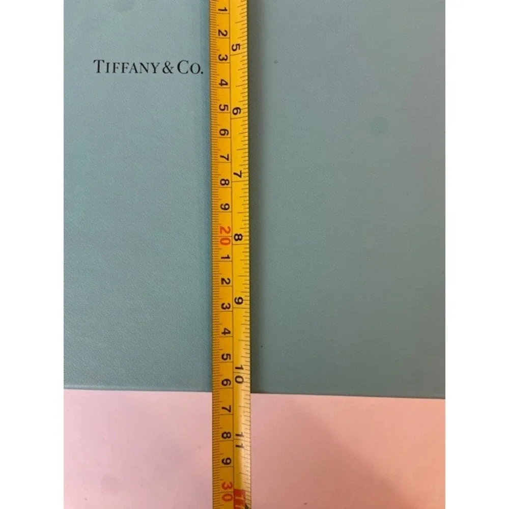 Tiffany & Co Large Square Blue Gift Box Storage Display 10x10x6.5 Inch